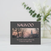 Nauvoo in Solemn Stillness Briefkaart (Staand voorkant)