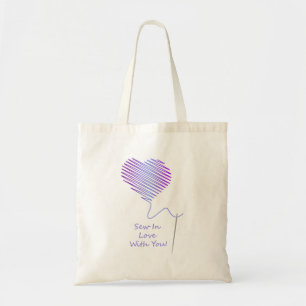Nauw in liefde met jou tote bag