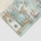 Nauwe Beach Design Series 3 Tissuepapier (Detail)