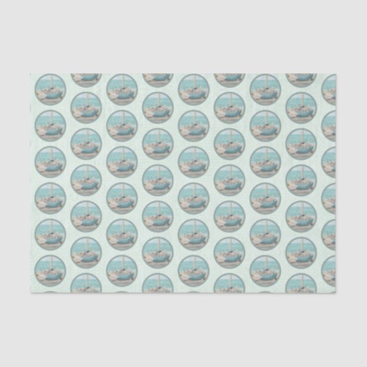 Nauwe Beach Design Series 6 Tissuepapier (Voorkant)