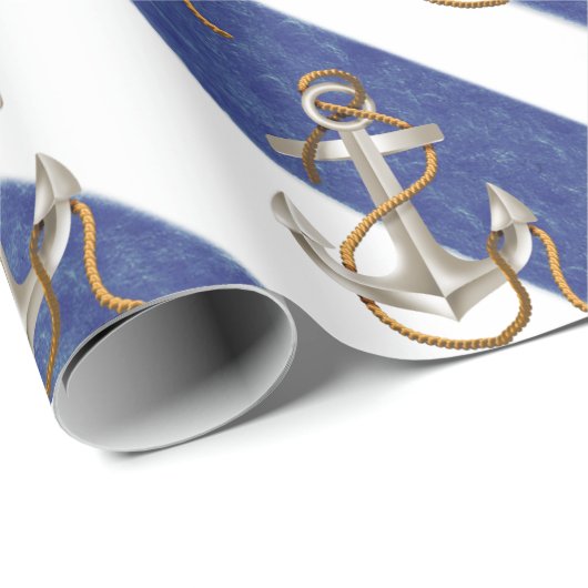 Nauwe bevestiging op Waterverf strepen Cadeaupapier (Rol Hoek)