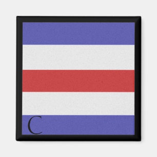 Nauwe vlag Magnetalfabet, letter C Magneet