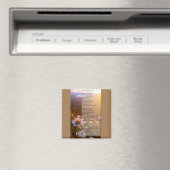 Nauwelijks krassen op het oppervlak gedicht magneet (Insitu (Vaatwasser))