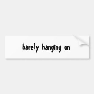 nauwelijks nog bumpersticker