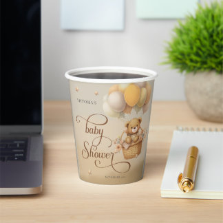 Nauwelijks wachten baby shower papieren bekers