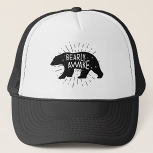 Nauwelijks wakker trucker pet
