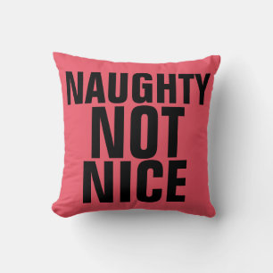 NAUWHTS NIET NICE CHRISTMAS KUSSENS