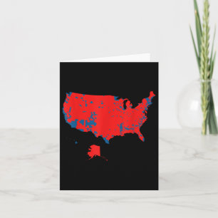 Nauwkeurige kaart van de verkiezingsuitslag van 20