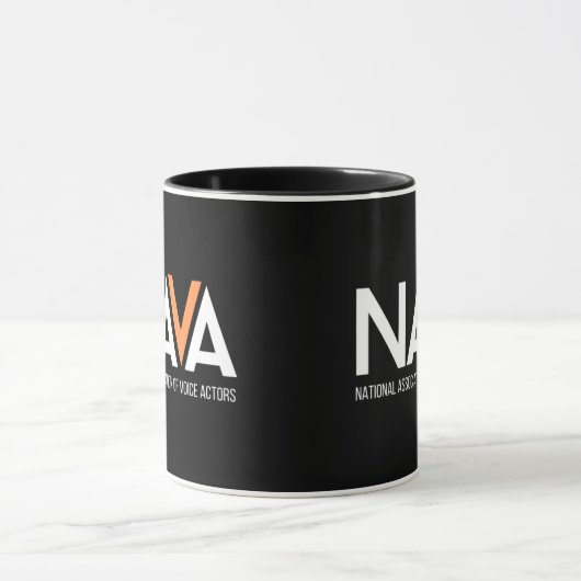 NAVA Black Mug (Centre)