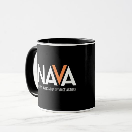 NAVA Black Mug (Devant gauche)