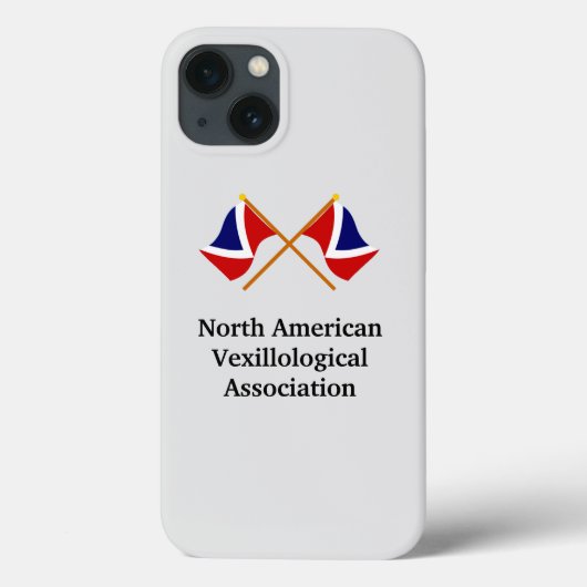 NAVA iPhone Crossed Flags Protective Cover (Achterkant)