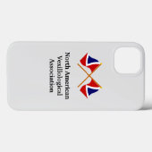 NAVA iPhone Crossed Flags Protective Cover (Achterkant (horizontaal))