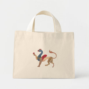 Navagunjara, een universele vorm van Krishna Mini Tote Bag