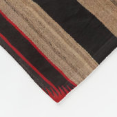 NAVAJO 1890'S PAARD ZADELDEKEN FLEECE HERDRUK (Hoek)