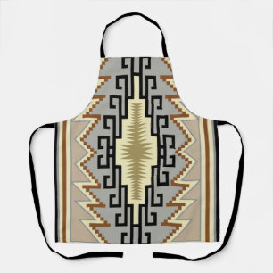 Navajo Design-2 All-Over Print Apron Schort