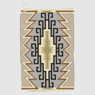 Navajo Design-2 Golf Towel Golfhanddoek