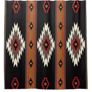 Navajo Design 7 Bandana Douchegordijn