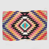 Navajo Design-7 Golf Towel Golfhanddoek (Horizontaal)
