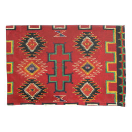 NAVAJO INDIAN 1890 HORSE SADDLE BLANKET KUSSENSLOOP