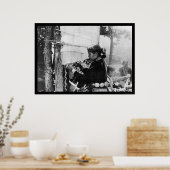 Navajo Indian Weaver 1912 Poster (Keuken)