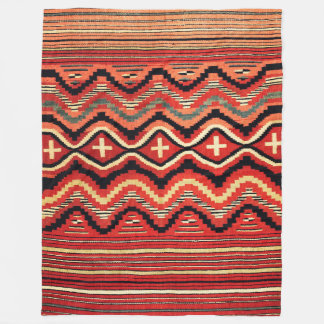 NAVAJO INDIASE KINDERDEKEN UIT 1800 FLEECE DEKEN