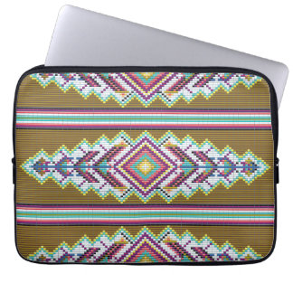 Navajo Kralenpatroon Laptop Sleeve