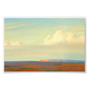 Navajo Land, zuidwesten van Chinle door Maynard Di Foto Afdruk