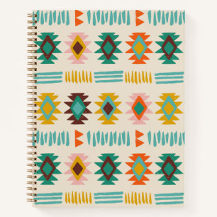 Navajo Native American Pattern Notitieboek