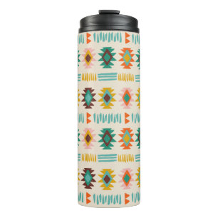 Navajo Native American Pattern Thermosbeker