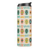 Navajo Native American Pattern Thermosbeker (Gedraaid links)