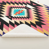 Navajo Pattern-2 Sherpa Blanket Deken (3/4)