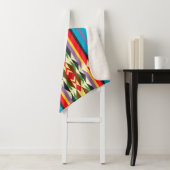 Navajo Pattern-4 Sherpa Blanket Deken (In situ)