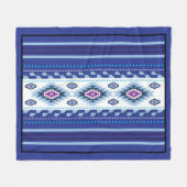 Navajo Pattern Design-11 Blanket Fleece Deken (Voorkant (Horizontaal))