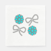 Navajo Pearl Bow Napkins