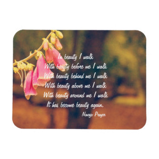 Navajo Prayer Walk in Beauty Magnet Magneet