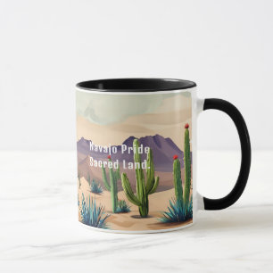 Navajo Pride Custom Typography Mok