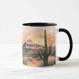 Navajo Pride Sacred Land Typography Mok