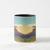 Navajo Pride Typographie Spirit Mug (Centre)