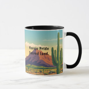 Navajo Pride Typography Spirit Mok