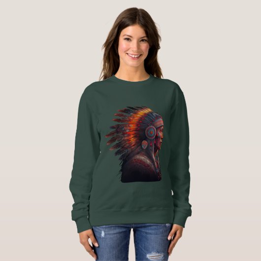 Navajo Shaman Sweatshirt (Devant entier)