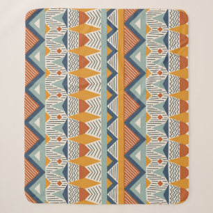 Navajo stijl naadloos patroon ontwerp sherpa deken