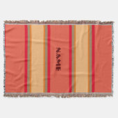 "Navajo" Style Fleece Throw Blanket Deken (Voorkant)
