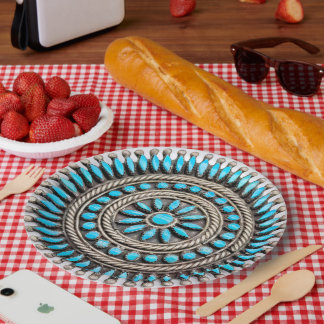 Navajo Turquoise Papieren Bord