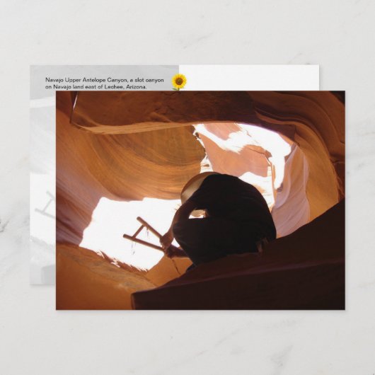 Navajo Upper Antelope Canyon (2) - carte postale (Devant / Derrière)