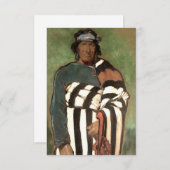 “Navajo” Westerse Kunst van Gerald Cassidy Bedankkaart (Voorkant / Achterkant)