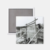 Navajo wevers, c.1914 magneet (Voorkant / Achterkant)