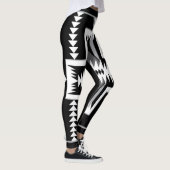 Navajo Zwart & Grijs Leggings (Rechts)