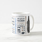 Naval Air Pilot Talk et Lingo Mug (Devant droit)