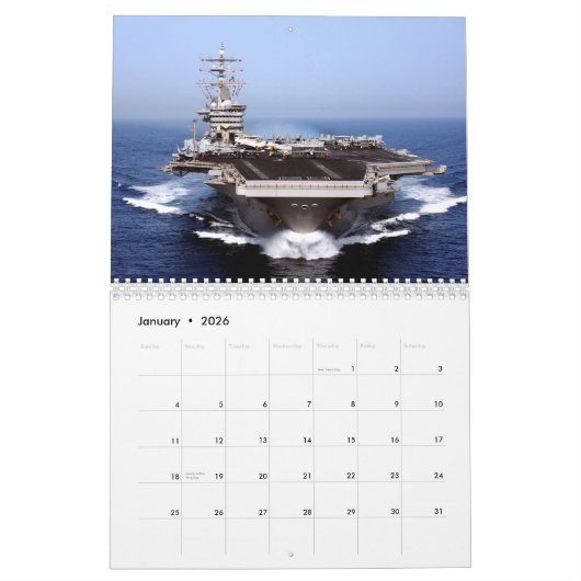 NAVAL AVIATION 2011 - Gepersonaliseerd Kalender (Jan 2026)