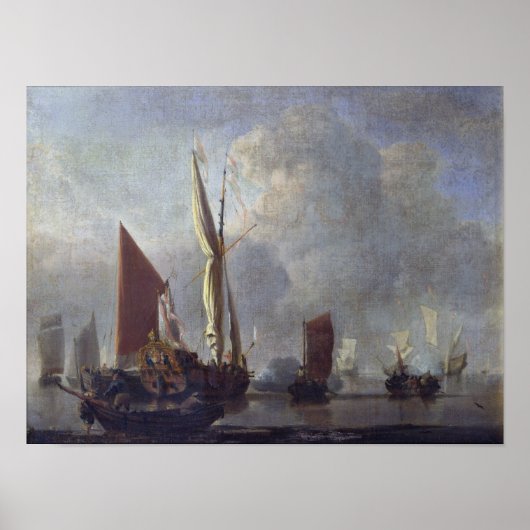 Naval Battle Poster (Voorkant)